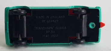 Matchbox Lesney Fiat 1500 Limousine 1964 Metallmodell in Originalbox (1386)